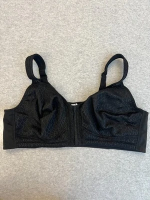 Lemorosy 无线 Minimizer 胸罩 尺寸 44B 前扣 支撑 全杯 舒适 — 第 1/4 张图片