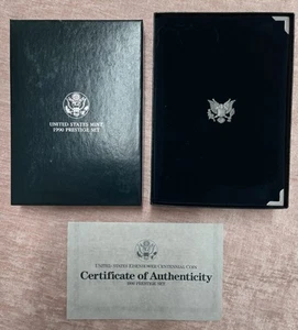 Set Prestige Proof 1990 con scatola OGP in perfette condizioni e certificato di autenticità - Foto 1 di 8