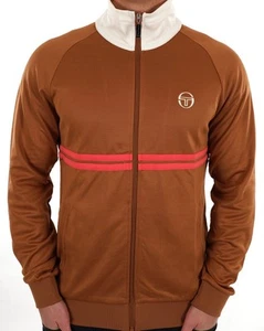 Sergio Tacchini Dallas Track Top Mocha Gardenia - Imagen 1 de 4