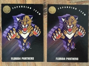 2 Florida Panthers Expansion Team Leaf 1993-94 Hockey Card # 150 - Picture 1 of 6
