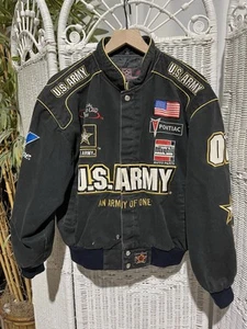 Vintage Unisex JH Design U.S Army Black Jacket Size Small Korea DEADSTOCK - Bild 1 von 7