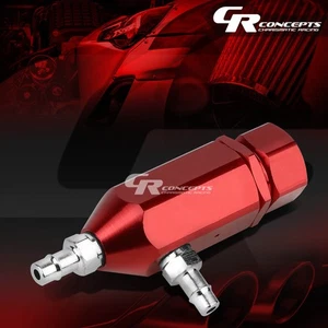 ALUMINUM ADJUSTABLE TURBO 30PSI BALL MANUAL CLOSED-LOOP BOOST CONTROLLER KIT RED - Picture 1 of 5