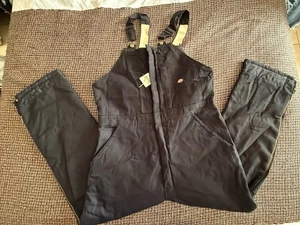 Dickies Herren Premium Thermo Duck Bib Workwear All Black Größe XL - Bild 1 von 24