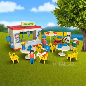 PLAYMOBIL 3146 FRANKY`S RESTAURANT IMBISS / 1986 - Bild 1 von 6