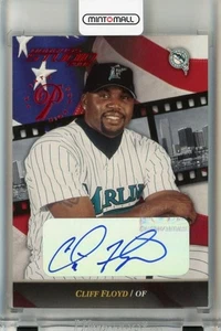 2002 Donruss Studio Cliff Floyd Private Signings Auto 15 06/50 - Picture 1 of 1