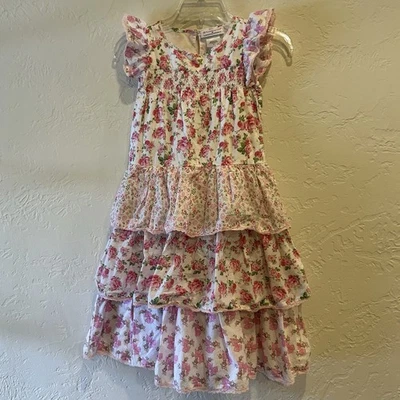 Vestido American Girl X LoveShackFancy Penélope Floral Con Volantes Niñas 8 Foto 1 de 4