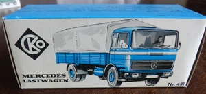 CKO Kellermann Blech Modell 431 - Mercedes LKW mit  Plane in der Original Box - Bild 1 von 5