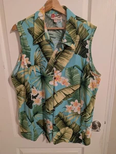Hilo Hatties ~ The Hawaiian Original ~ ärmellose Damen Bluse ~ Vintage ~ - Bild 1 von 3