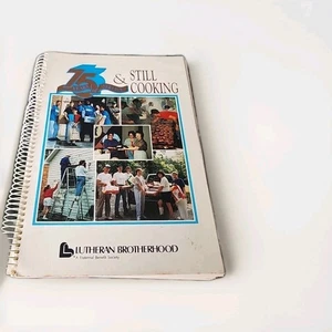 75 Years Of Service & Still Cooking Lutheran Brotherhood 1993 Cookbook - Picture 1 of 4