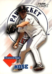 1998 Team Best Diamond Best Card #7 Brian Rose Pitcher Pawtucket Red Sox - Bild 1 von 2