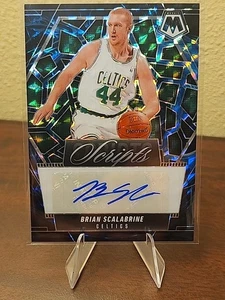 2024-25 NBA Panini Mosaic Scripts Auto Brian Scalabrine Celtics SSP, CASE HIT! - Picture 1 of 7