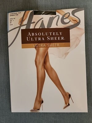 Blusa de controle absolutamente ultra transparente Sheertoe- Tamanho F, jato, estilo 707 - Imagem 1 de 4