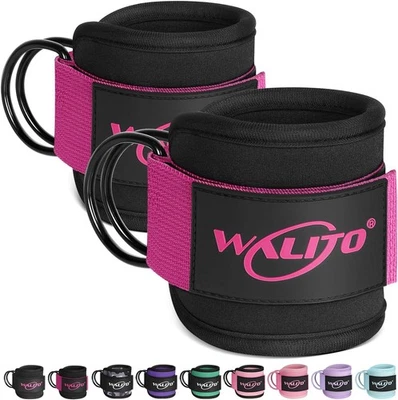 Correas de tobillo para gimnasio y entrenamiento - Tobilleras con soporte para g - Imagem 1 de 4