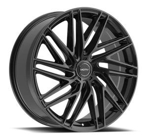 Motiv 429B Align 18X8 +40 Gloss Black Wheel 5x114.3 5X120 (QTY 4) - Picture 1 of 4