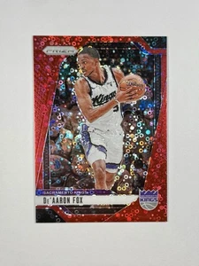 2024-25 Panini Prizm - De'Aaron Fox #58 Red Fast Break Prizm /100 - Picture 1 of 2