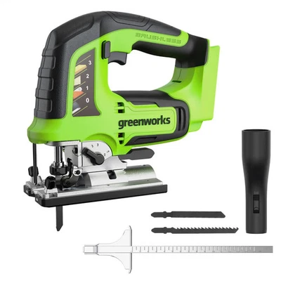 Sierra caladora greenworks 24 voltios 24JS24K Foto 1 de 4