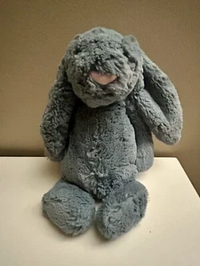Jellycat London Bashful altrosa weich Medium 12 Zoll Hase Kaninchen Plüschtier EUC - Bild 1 von 10