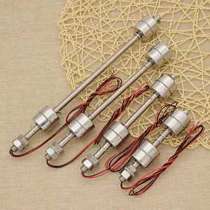 Liquid Water Level Sensor Stainless Steel Double Ball Float Switch Tank Pool - Picture 1 of 10