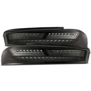For 16-18 Chevy Camaro AlphaRex PRO LED Tail Lights Black Housing Smoked Lens - Picture 1 of 8
