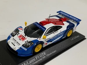 1/43 Minichamps McLaren F1 GTR Long Tail 1999 Campeonato Británico GT #01 CS326 - Imagen 1 de 7