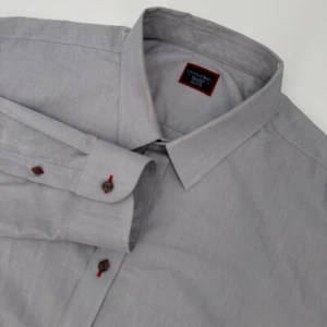 Untuckit Rubican Shirt Mens 3XL Gray Wrinkle Free Regular Fit Collared Button-Up - Picture 1 of 12
