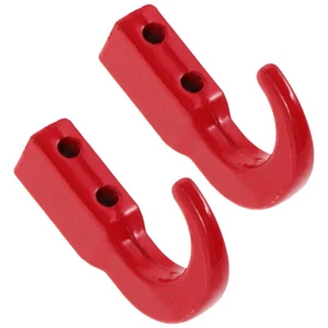 Metal Trailer Hook Toys Work Front Bumper Screw-on Tow Crawler Accessory - Picture 1 of 12