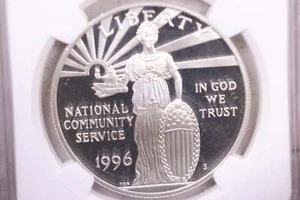 1996-S Community Service., Commemorative., NGC PF69., Store #539 - Picture 1 of 3