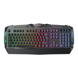 YESIDO KB21 Gaming Tastatur kabelgebunden USB 104 Tasten Rainbow LED Hintergrundbeleuchtung für PC Mac - Bild 1 von 5