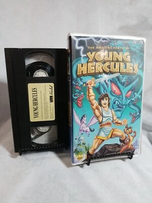 Amazing Feats of Young Hercules VHS Video Tape Clamshell Case - Image 1 of 2