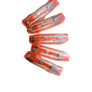 10-Pack Yarn Thread Cutter Small Snips Trimming Nipper, Gold color 4-3/8" - Picture 1 of 4