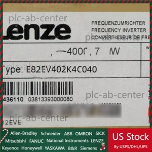 Nuevo inversor LENZE E82EV402K4C040 Free TAX One E82EV402_4C040 - Imagen 1 de 4
