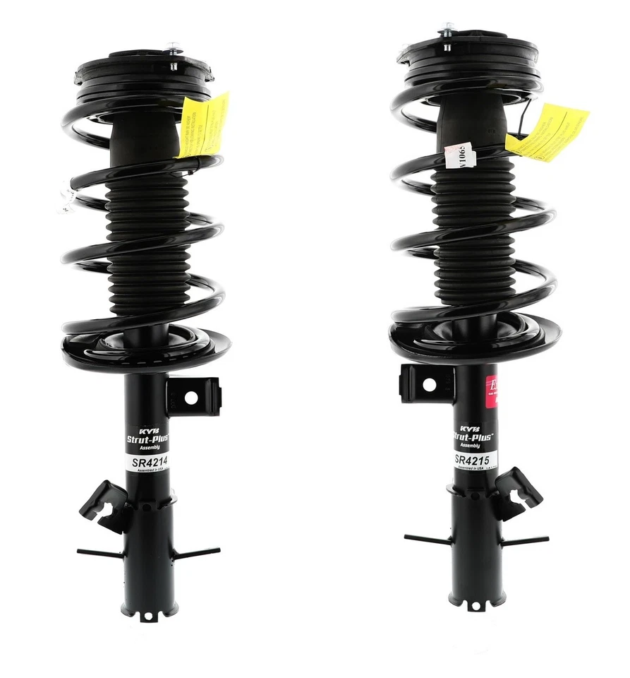 Conjunto de conjunto amortecedor molas helicoidais amortecedores dianteiros esquerdo+direito 2 KYB para Nissan - Imagem 1 de 1