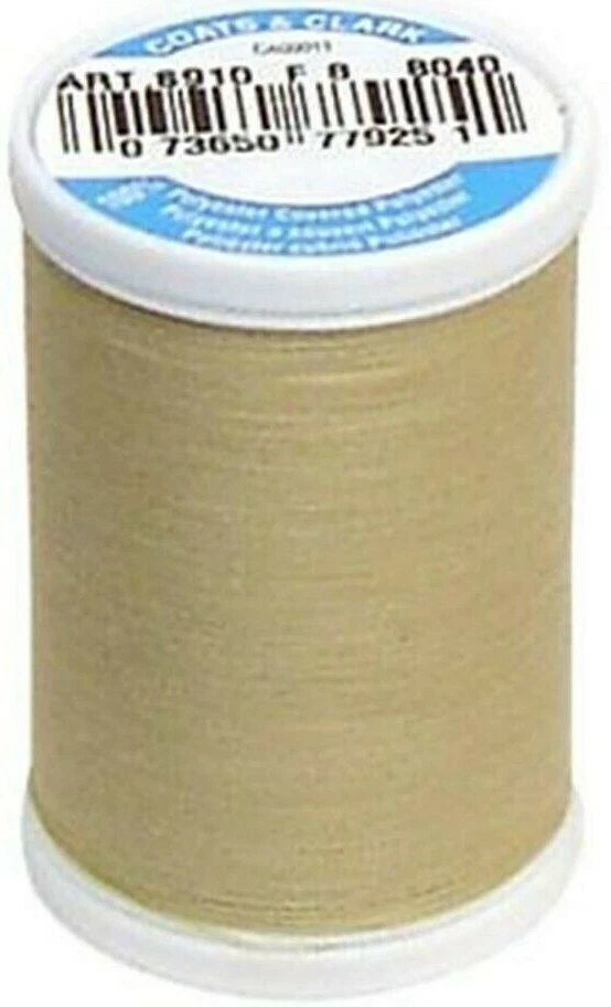 Coats & Clark ~ Dual Duty All Purpose Thread, 250 yd ~ (S910-8040 - Beige) - Image 1 of 1