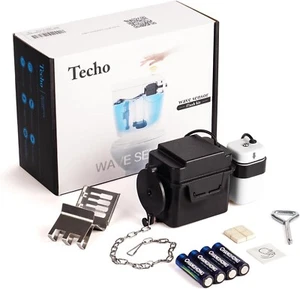 Techo Touchless Toilet Flush Kit with 8” Sensor Range, Adjustable Sensor Range a - Picture 1 of 5