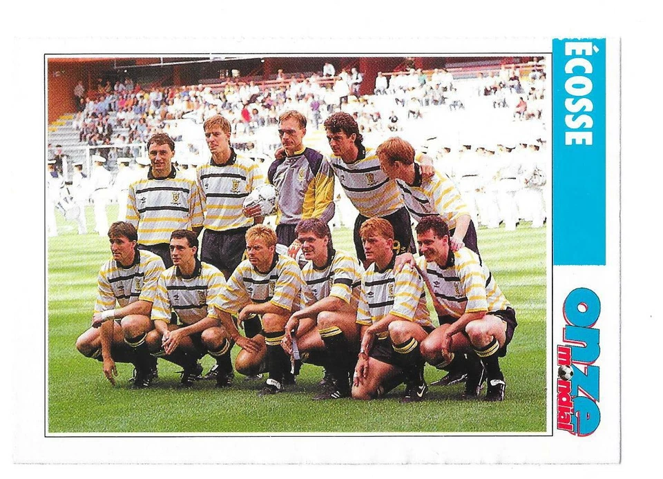 Fiche Onze Mondial - Euro 1992 - Ecosse - Photo 1/1