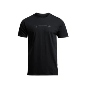 Sitka Arrowhead UDM T-Shirt-Black - Picture 1 of 1