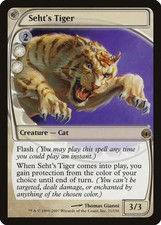Seht's Tiger Future Sight NM White Rare MAGIC THE GATHERING MTG CARD ABUGames