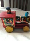 Vintage Fisher Price -Chuggy Pop-Up- Pull Wood Toy