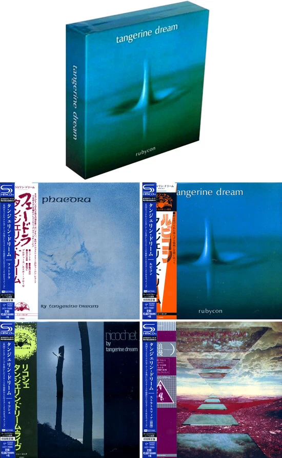 TANGERINE DREAM " Rubycon " Japan Mini LP 4 SHM CD BOX 2015 - Bild 1 von 1