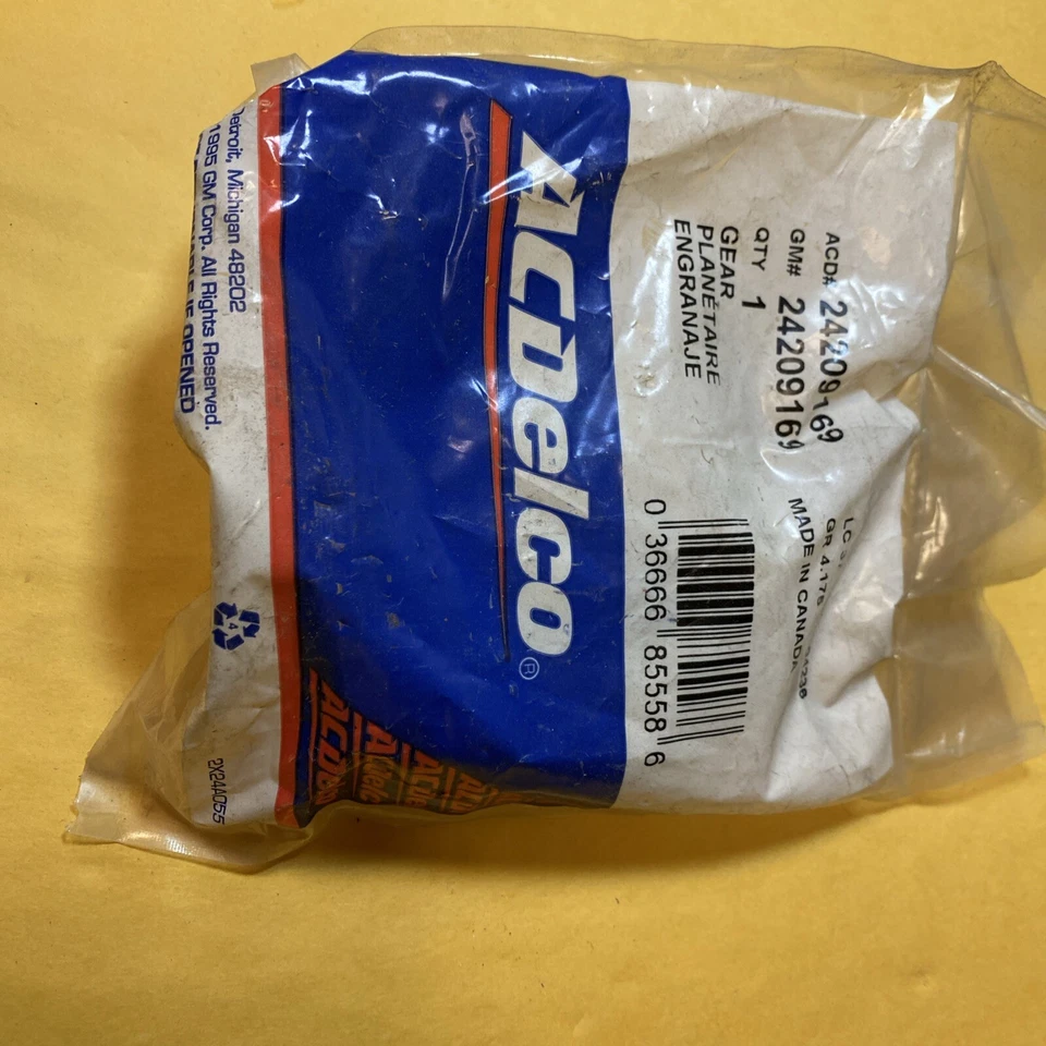 Engrenagem solar diferencial frontal ACDelco 24209169 F+S! - Imagem 1 de 3