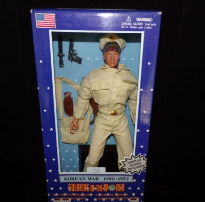 Soldiers of the World Korean War USA Major 12" Figure 1997 NIB Foto 1 de 4