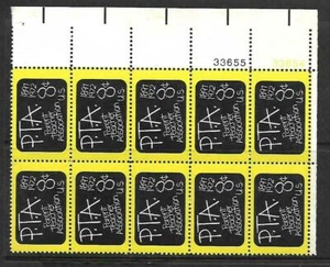 US #1463 - 8¢ Parent - Teacher Association, PLATE BLOCK OF 10 Vintage Stamps MNH - Picture 1 of 1