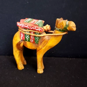 Holy Land Market Olive Wood Camel with Full Neck and Body - Picture 1 of 7