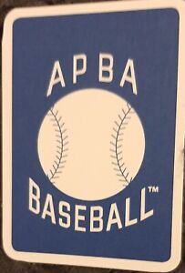 BRAND NEW  1915  APBA baseball, 25 players, pick your teams,  shipping discounts