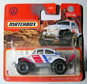 Matchbox - VW Volkswagen Beetle 4x4 - Beach Patrol Rescue - MBX Adventure 2024 - Bild 1 von 2
