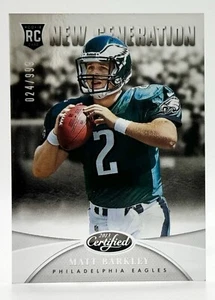 2013 Certified #266 Matt Barkley RC 24/999 Philadelphia Eagles - Picture 1 of 2