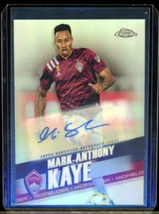 2021 Topps Chrome MARK ANTHONY KAYE autograph AUTO 🇨🇦 - Picture 1 of 2