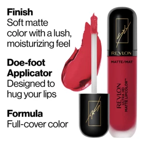 Revlon x Sofia Carson Ultra HD Matte Lipcolor Moisturizing Lipstick  - Bild 1 von 14