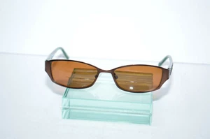 Rampage 179 Sunglass/Eyeglass Frames 51[]16-135MM Spellout Logo Arms Brown/Green - Picture 1 of 3