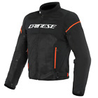 Dainese Air Frame D1 Black White Red Fluo CE Jacket - Free Shipping!